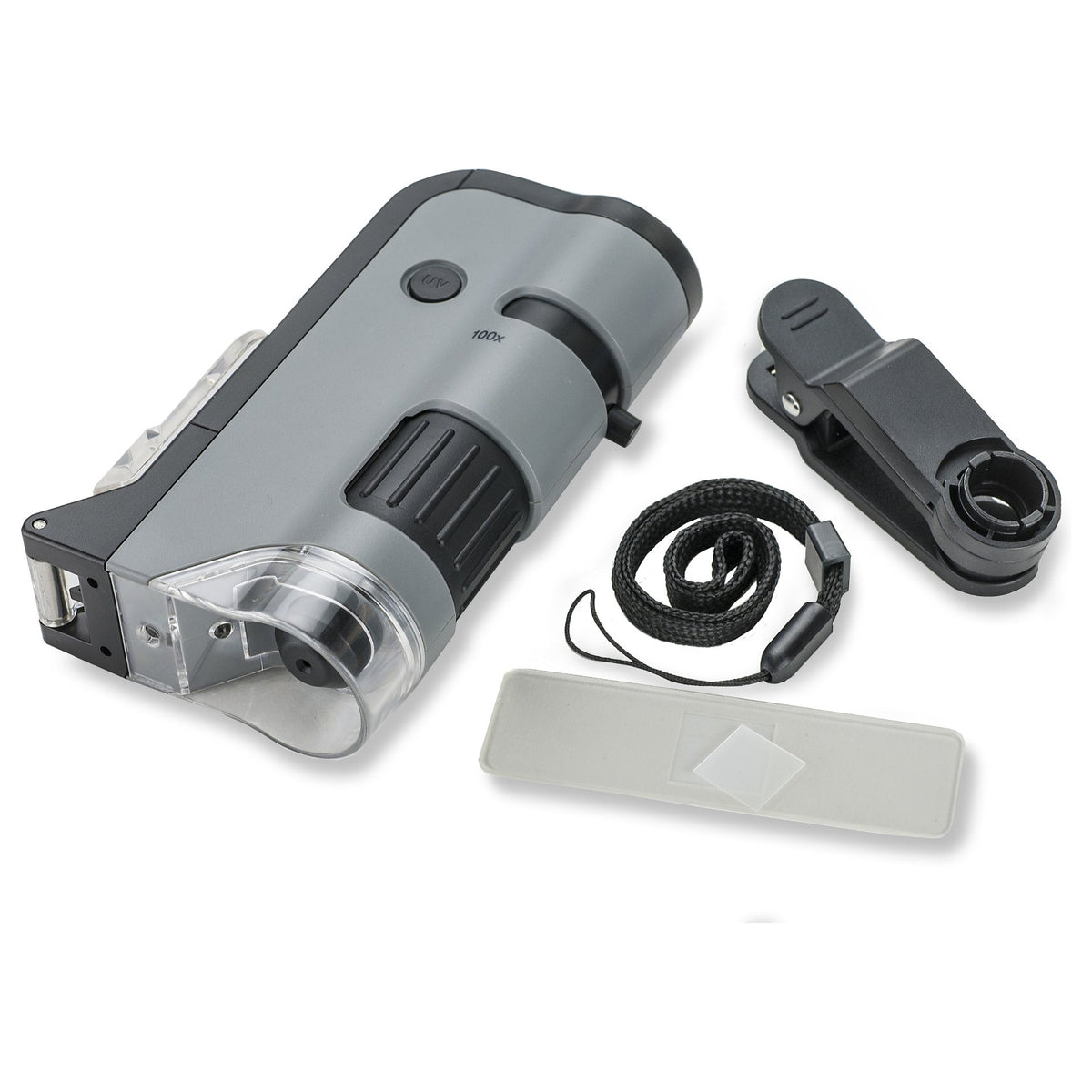 Carson MicroFlip 100x - 250x LED Pocket Mikroskop