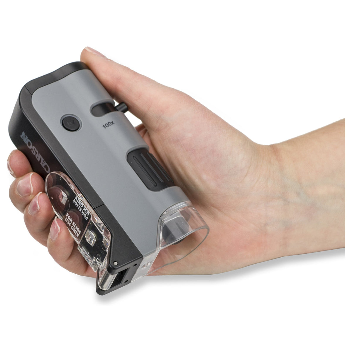 Carson MicroFlip 100x - 250x LED Pocket Mikroskop