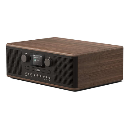 Pure Classic C-D6 Digitalradio Coffee Schwarz/Walnuss EU/UK