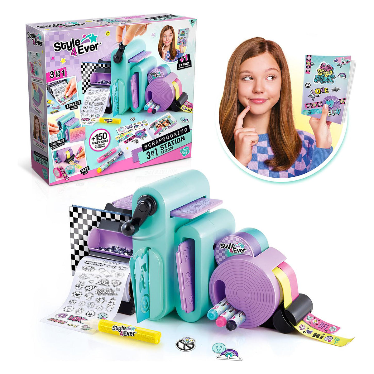 Canaltoys 3 in 1 Scrapbooking Station