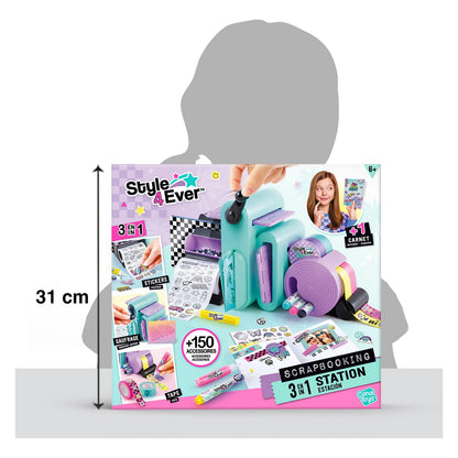 Canaltoys 3 in 1 Scrapbooking Station