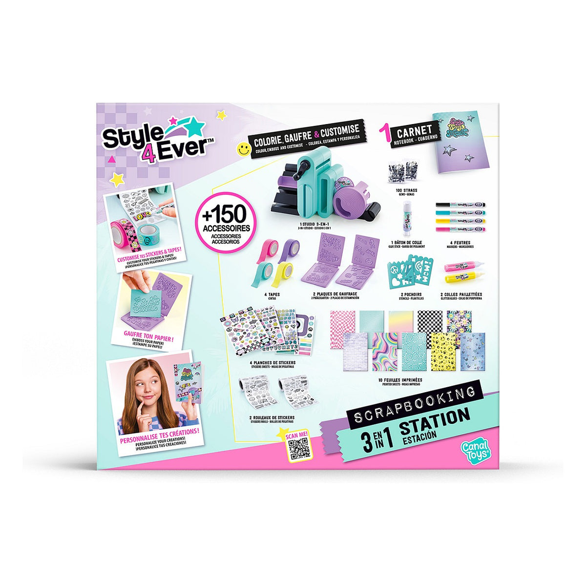 Canaltoys 3 in 1 Scrapbooking Station