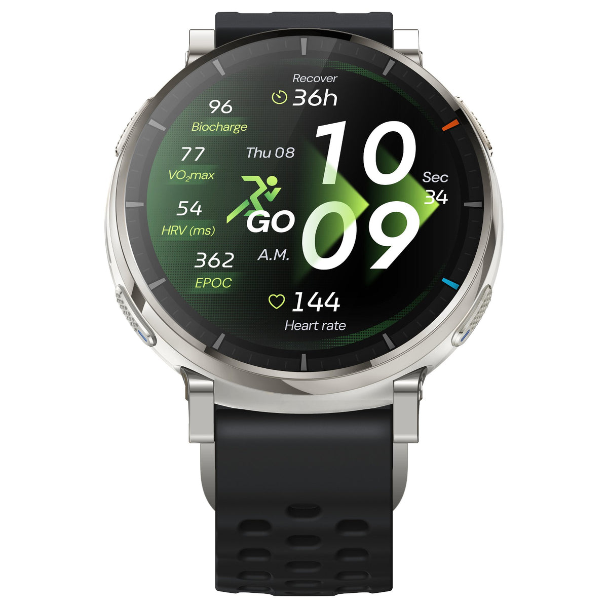 Amazfit Active 3 Premium Black Smartwatch HYROX-Modus