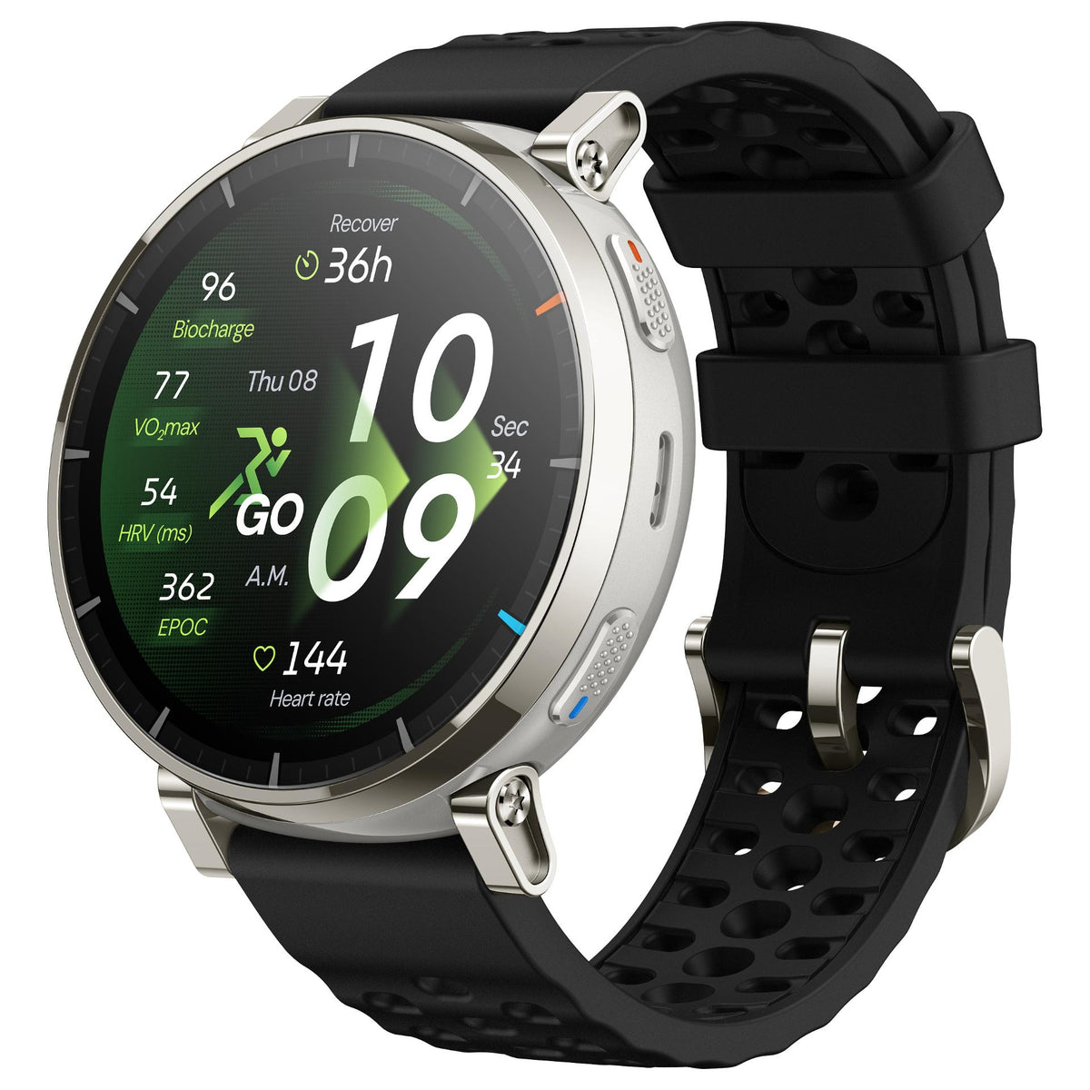 Amazfit Active 3 Premium Black Smartwatch HYROX-Modus