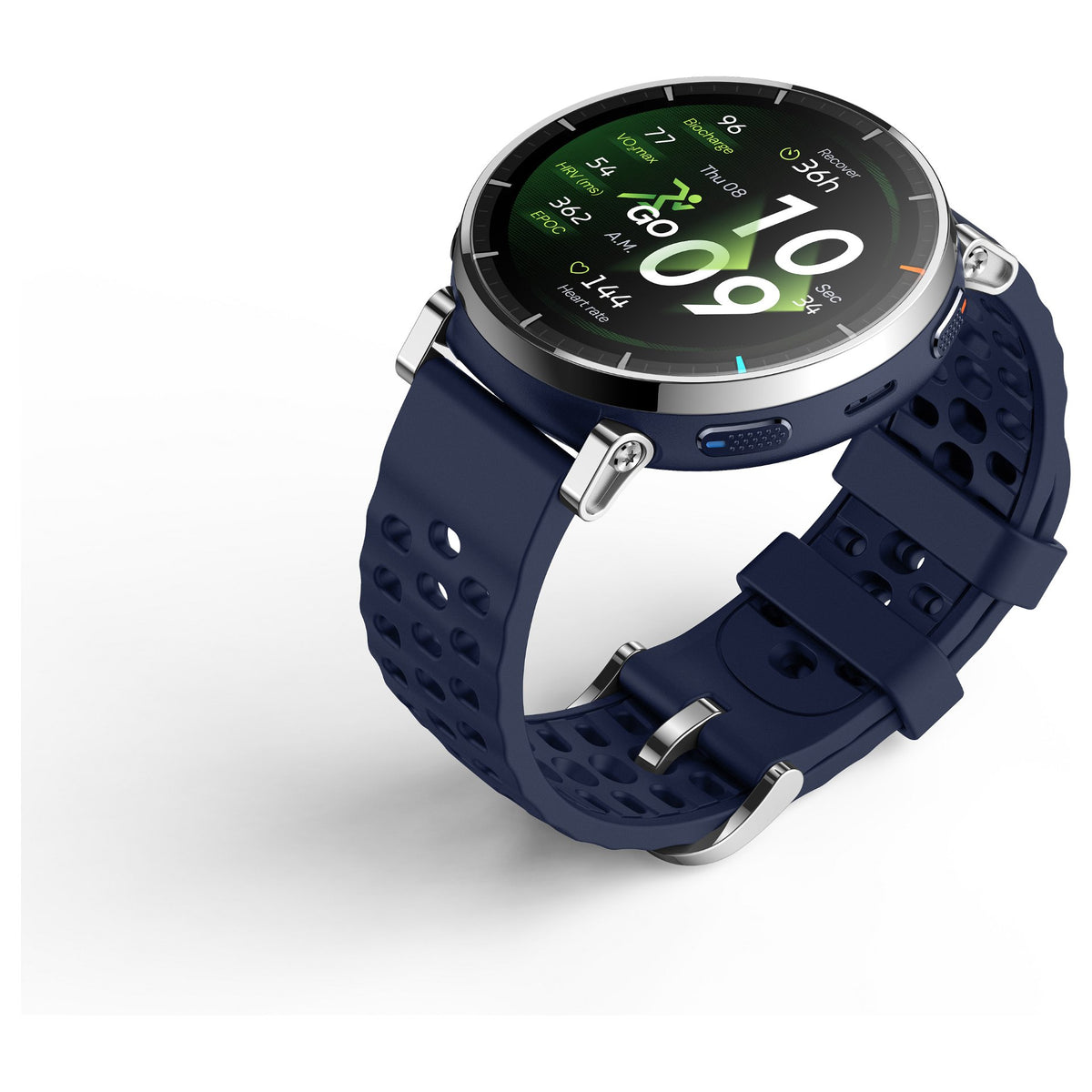 Amazfit Active 3 Premium Dark Blue Smartwatch HYROX-Modus