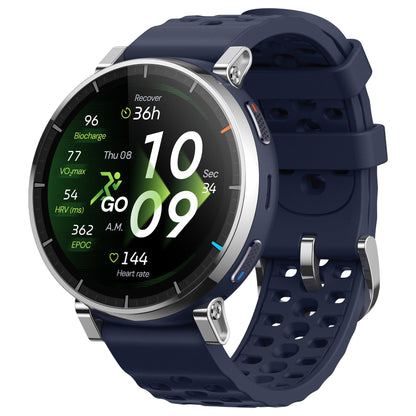 Amazfit Active 3 Premium Dark Blue Smartwatch HYROX-Modus