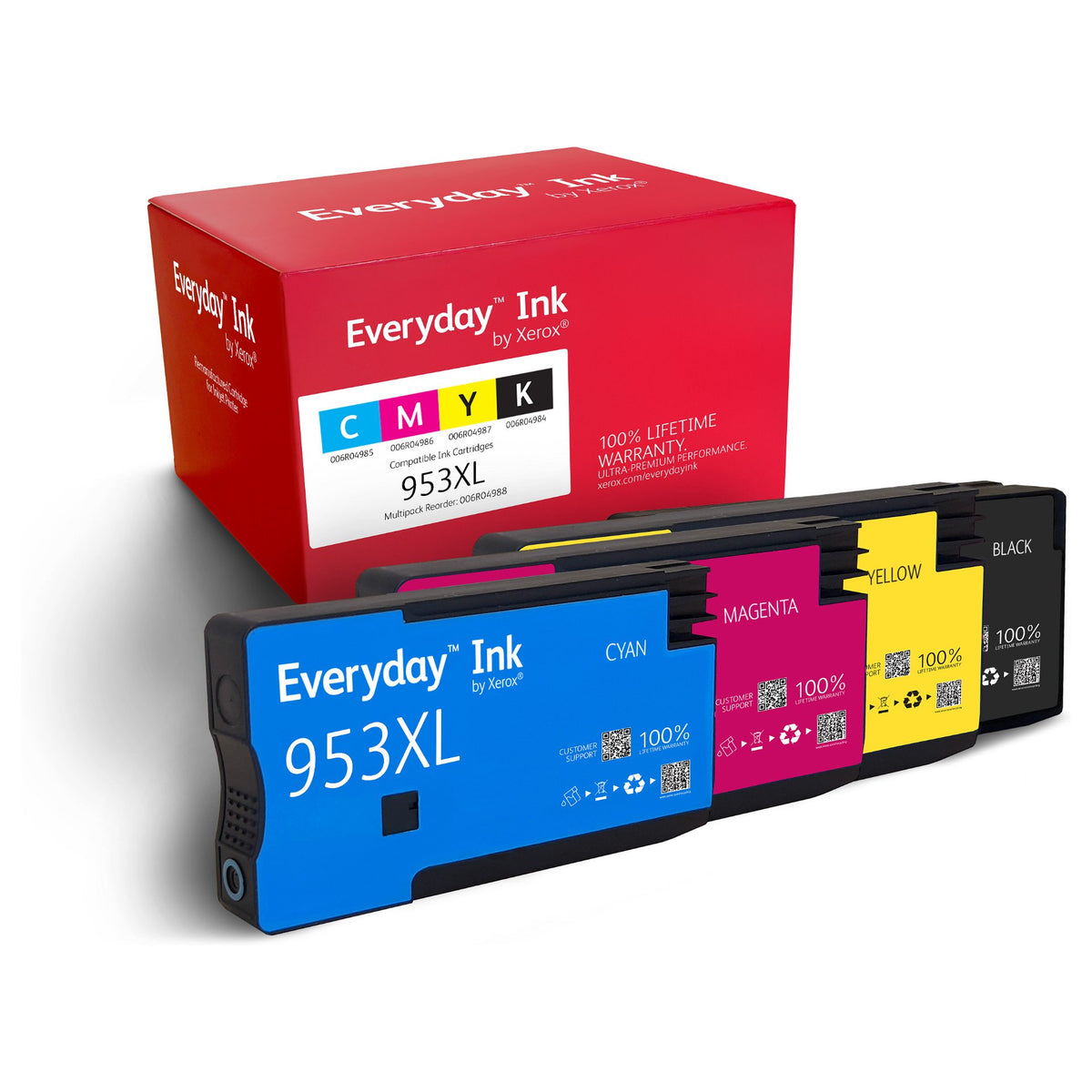 Xerox Everyday Alternativ Tinte Multipack für HP953XL (BK,C;M,Y)