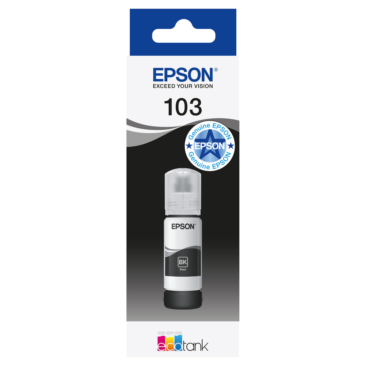 Epson EcoTank schwarz T 103 65 ml T 00S1