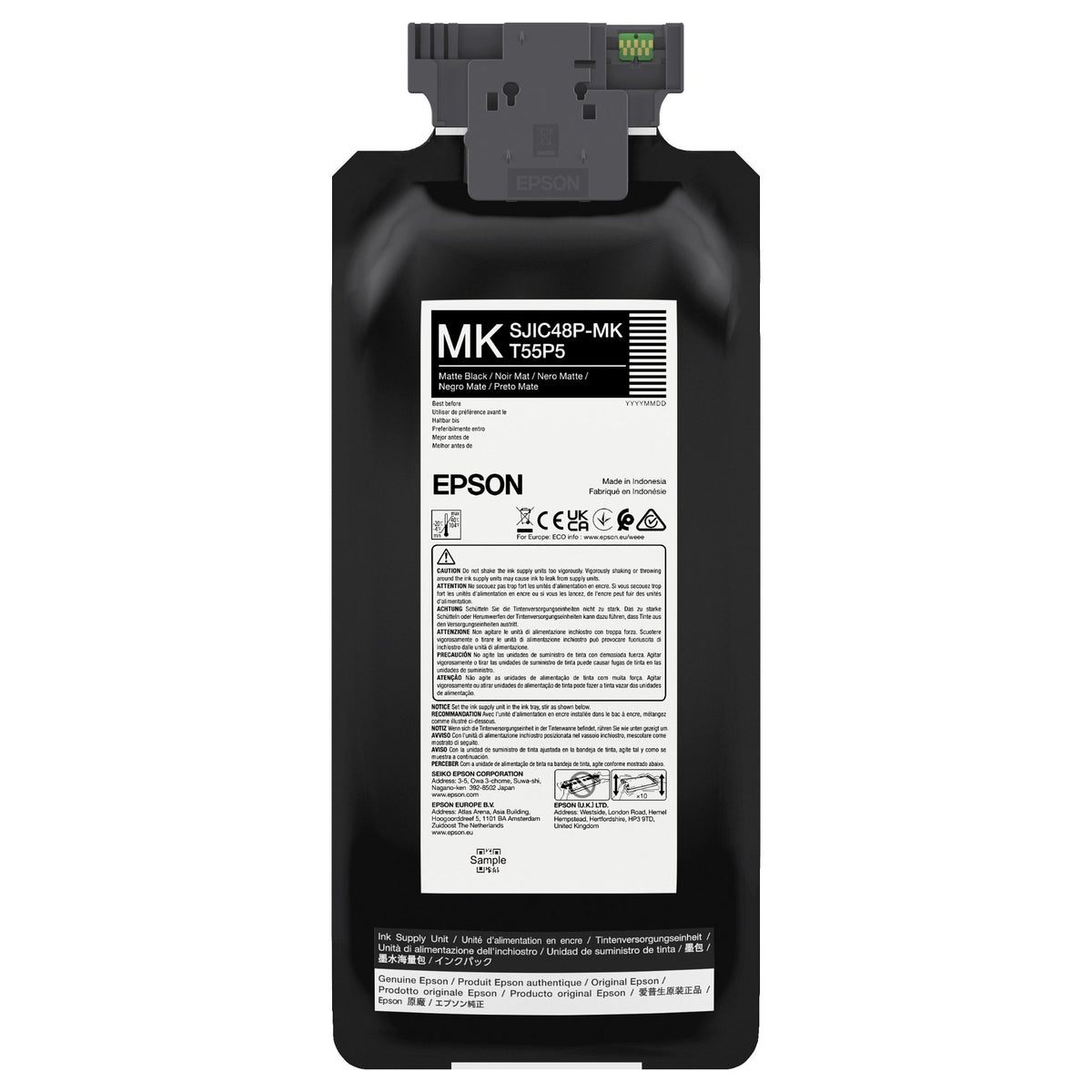 EPSON Tinte schwarz (matt) 480ml CW C8000