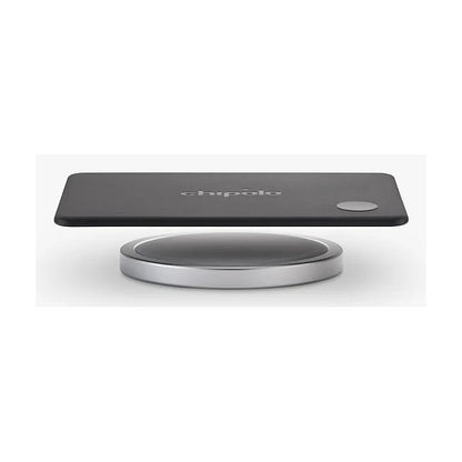 Chipolo CARD – Rechargeable tracking card compatible with Apple Find My on iPhone (Charcoal)