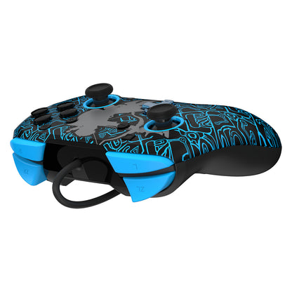PDP Rematch GLOW Sheikah Shoot kabelgebundener Controller für die Nintendo Switch