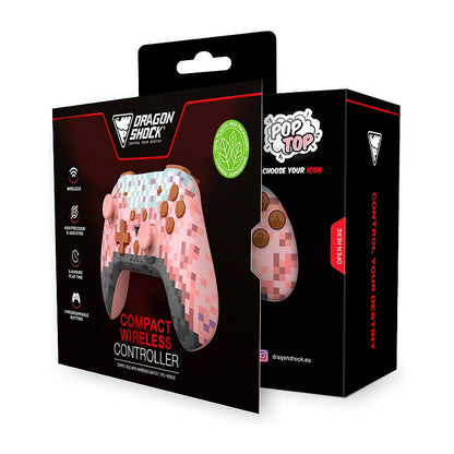 Dragonshock Controller Poptop Wireless Cubes pink switch