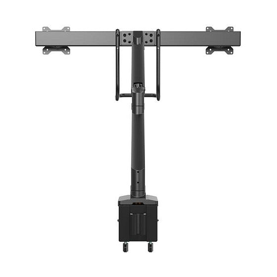 STARTECH.COM Dual Monitor Arm - Synced Height Adjustment - Grommet/Desk Clamp - Easy-Grip Handle - VESA 75x75 100x100