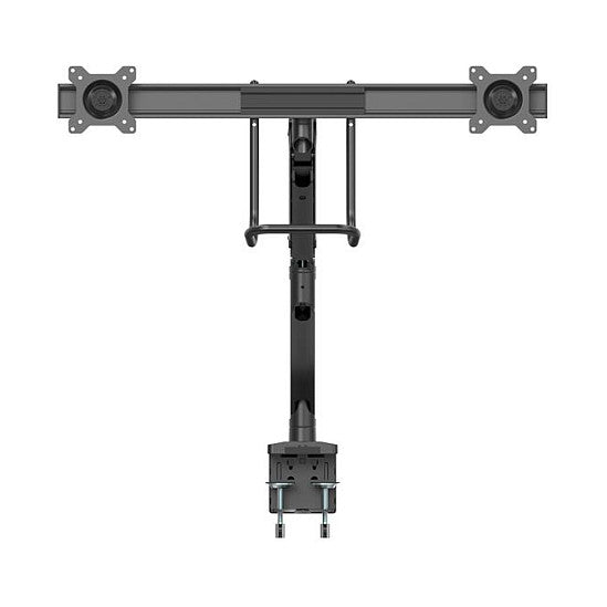 STARTECH.COM Dual Monitor Arm - Synced Height Adjustment - Grommet/Desk Clamp - Easy-Grip Handle - VESA 75x75 100x100