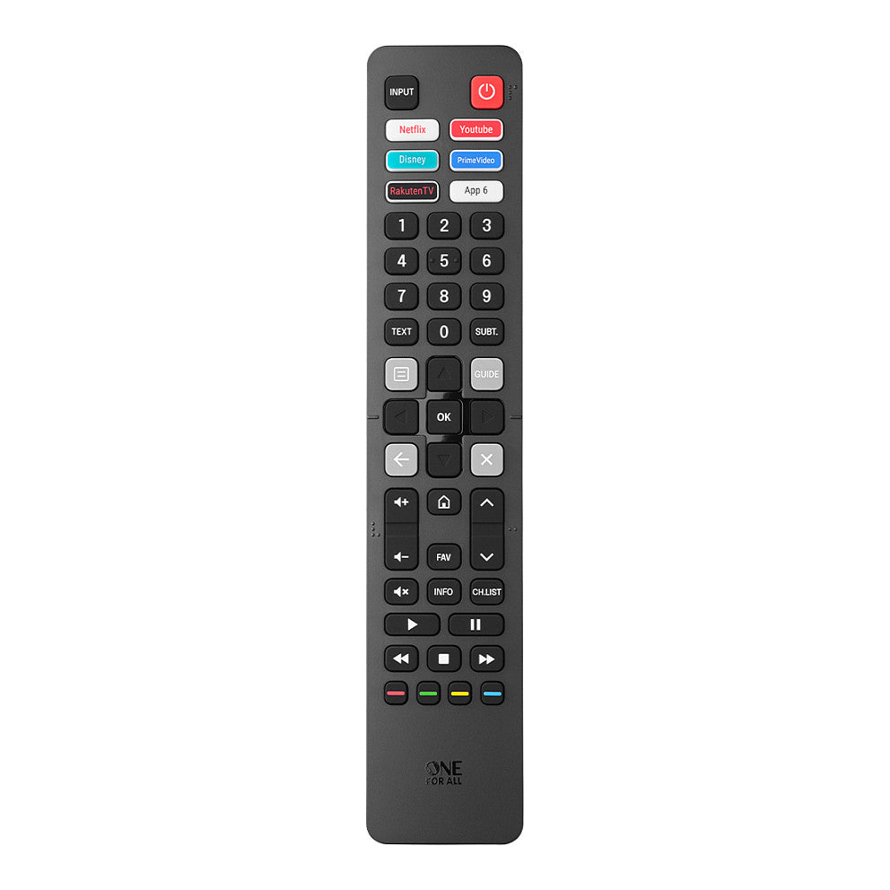 One for All Hisense 2.0 Ersatzfernbedienung URC 4916