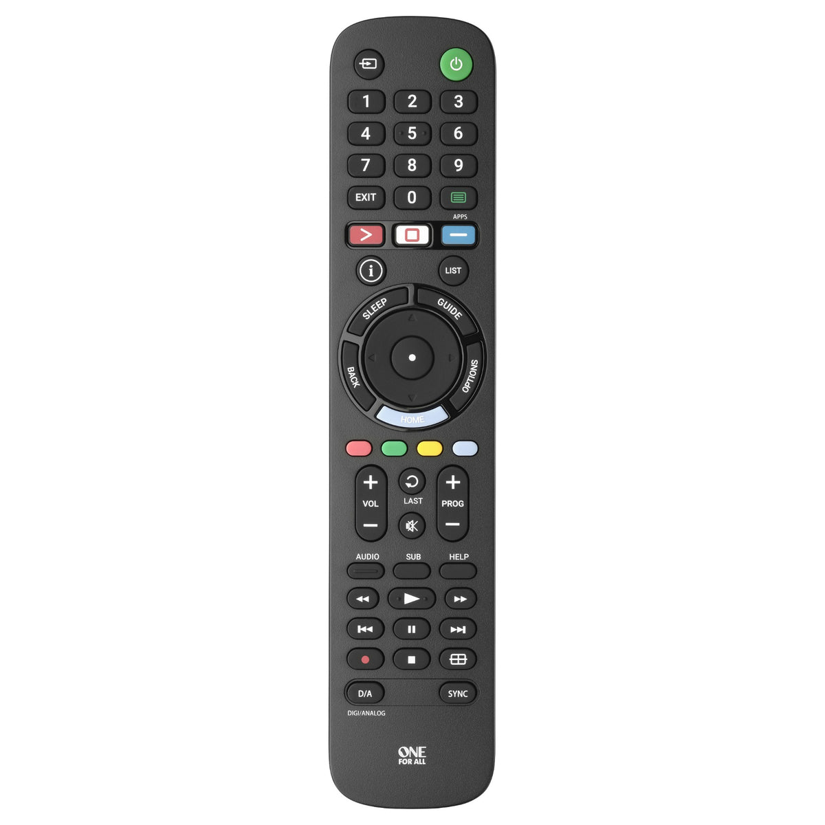 One for All Sony 2.0 Ersatzfernbedienung URC 4912