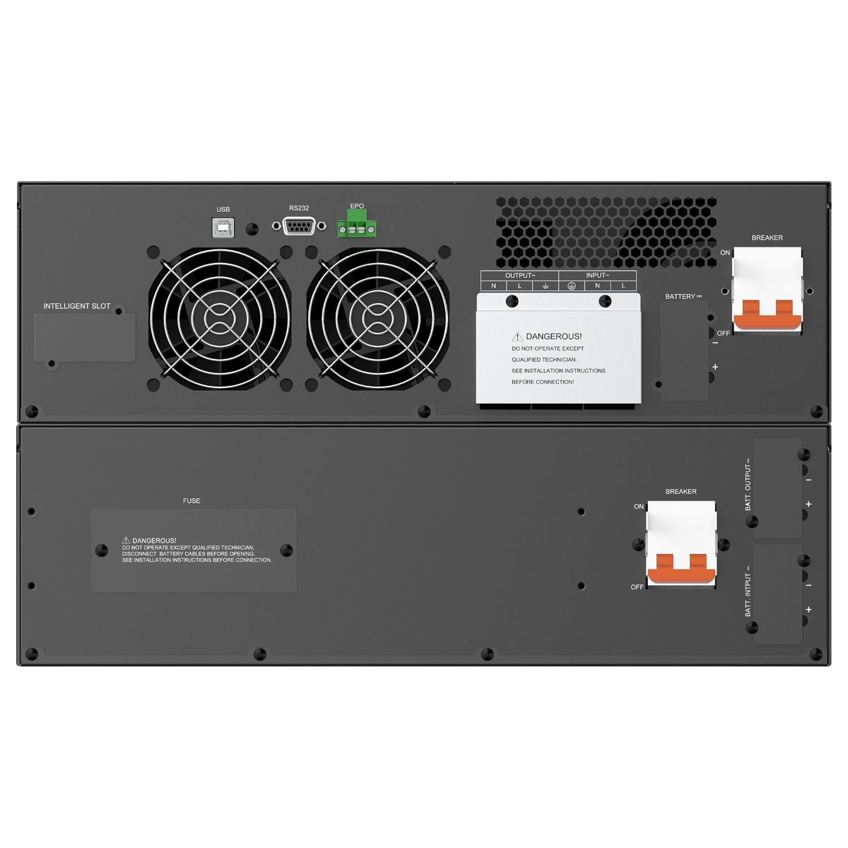 CONCEPTRONIC USV 6000VA/6000W/HID USB/Terminal Rack/Tower sw (Speditionsversand)
