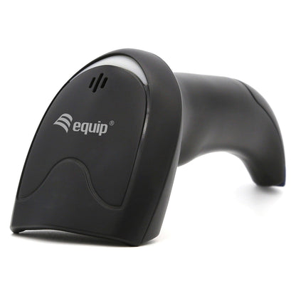 Equip 1D-Barcodescanner Laser USB+Halter schwarz