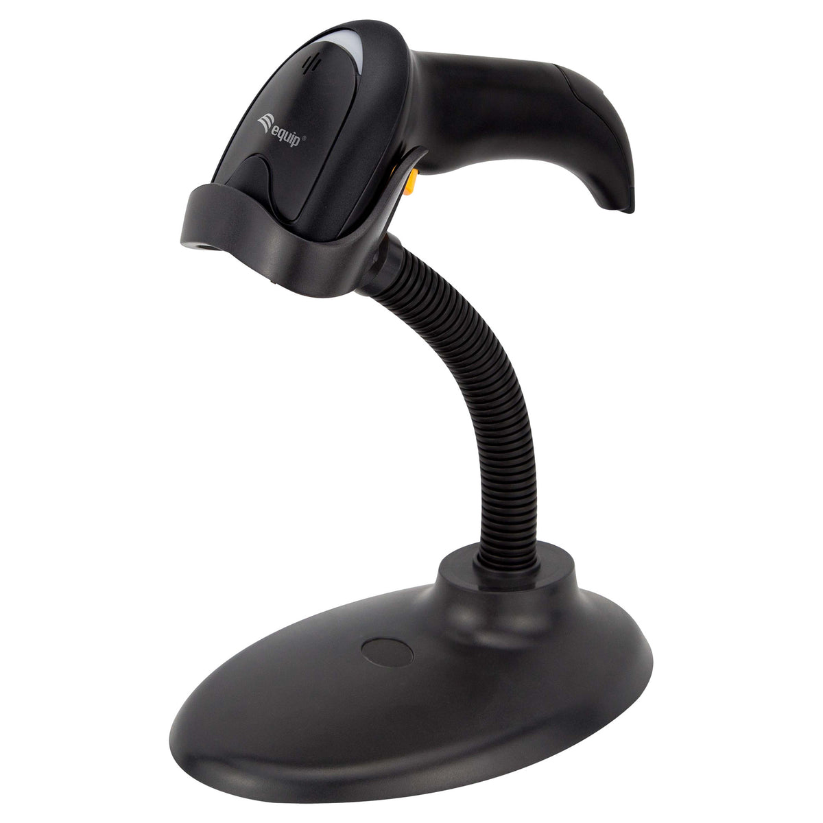 Equip 1D-Barcodescanner Laser USB+Halter schwarz