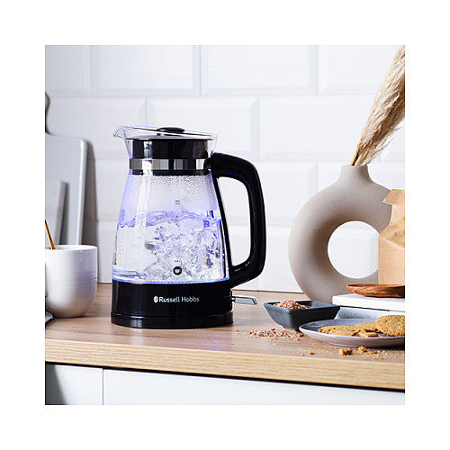 Classic Kettle 1.7litre Black with stainless steel toner
