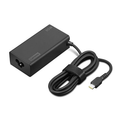N Lenovo - USB-C Netzteil - Wechselstrom 100-240 V - 65 Watt - Schwarz
