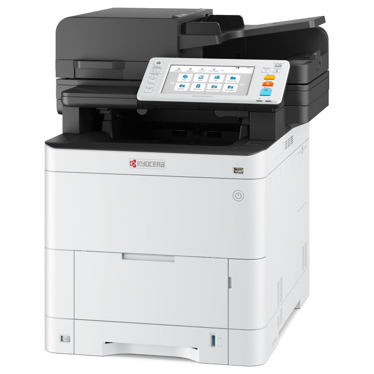 Kyocera ECOSYS MA3500cifx (grau/schwarz, USB, LAN, Scan, Kopie, Fax, HyPAS , Duplex (Druck), Duplex (Scan))