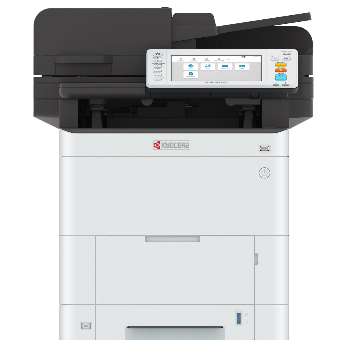 Kyocera ECOSYS MA4000cifx (grau/schwarz, USB, LAN, Scan, Kopie, Fax, HyPAS , Duplex (Druck), Duplex (Scan))