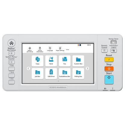 Kyocera ECOSYS MA4000cifx (grau/schwarz, USB, LAN, Scan, Kopie, Fax, HyPAS , Duplex (Druck), Duplex (Scan))