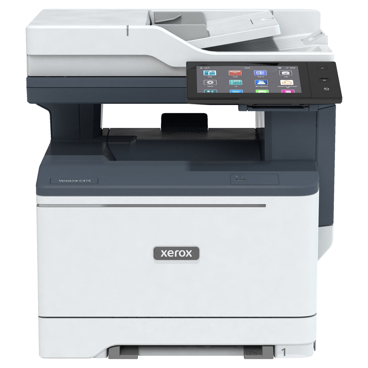 Xerox VersaLink C415DN (grau/blau, USB, LAN, Scan, Kopie, Fax, Duplex (Druck), Duplex (Scan))