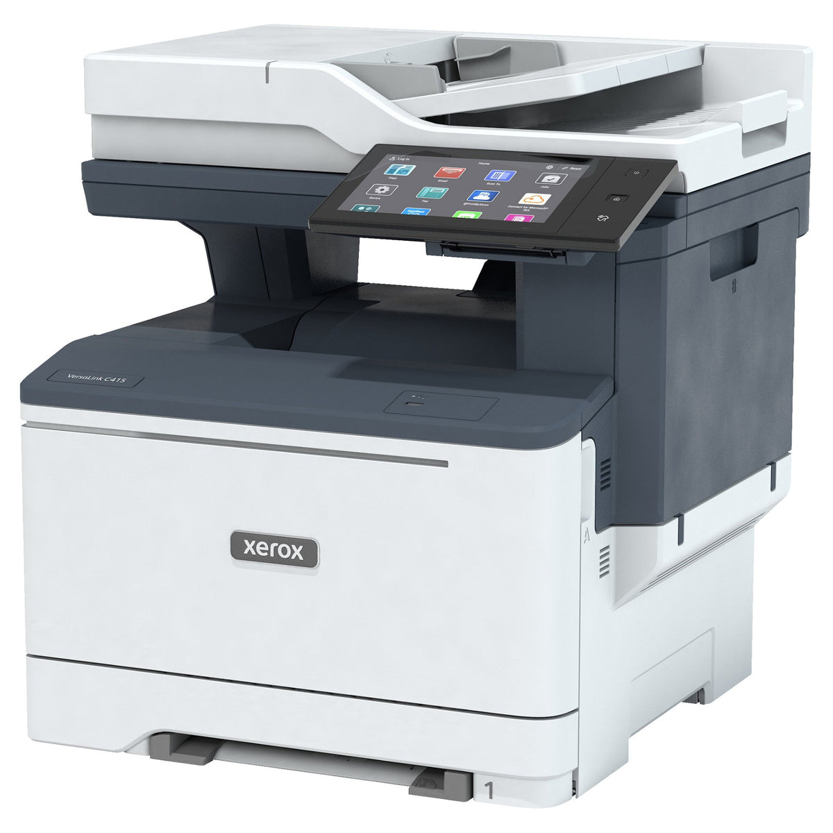 Xerox VersaLink C415DN (grau/blau, USB, LAN, Scan, Kopie, Fax, Duplex (Druck), Duplex (Scan))