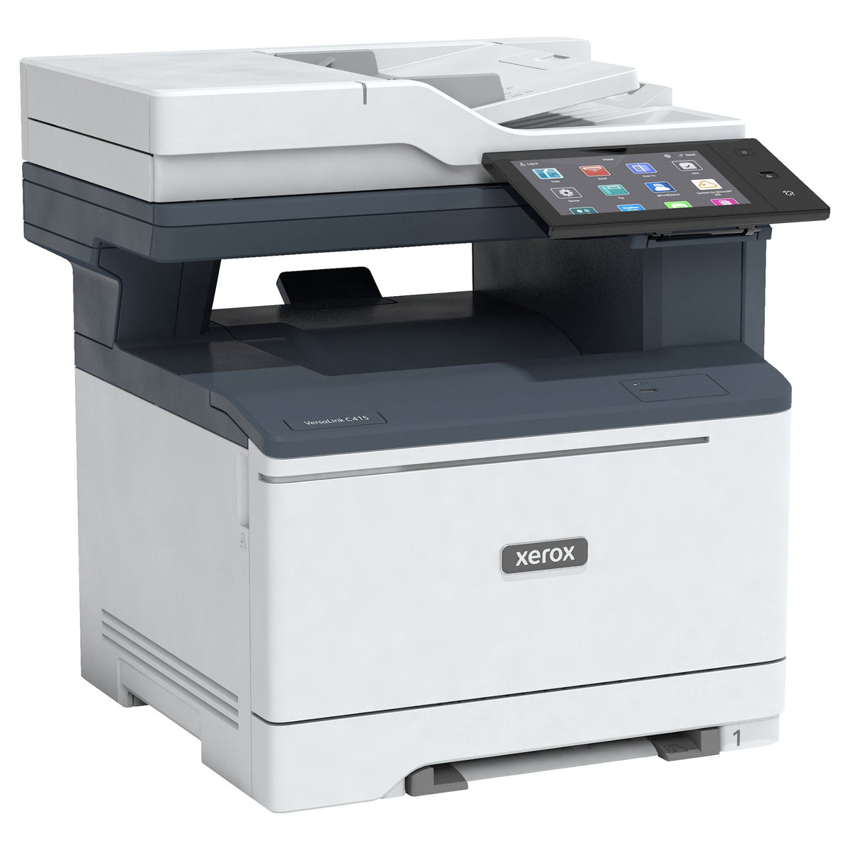 Xerox VersaLink C415DN (grau/blau, USB, LAN, Scan, Kopie, Fax, Duplex (Druck), Duplex (Scan))