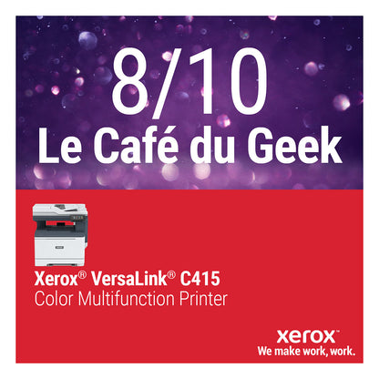 Xerox VersaLink C415DN (grau/blau, USB, LAN, Scan, Kopie, Fax, Duplex (Druck), Duplex (Scan))