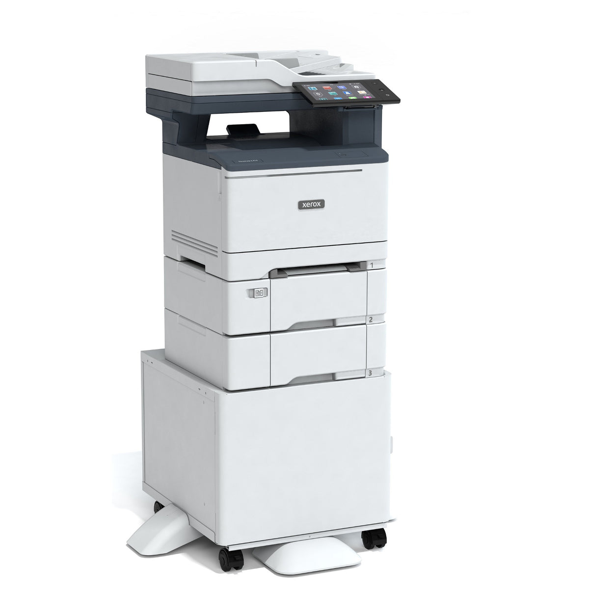 Xerox VersaLink C415DN (grau/blau, USB, LAN, Scan, Kopie, Fax, Duplex (Druck), Duplex (Scan))