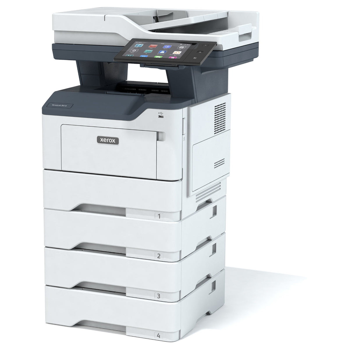 Xerox VersaLink B415DN (grau/blau, USB, LAN, Scan, Kopie, Fax, Duplex (Druck), Duplex (Scan))