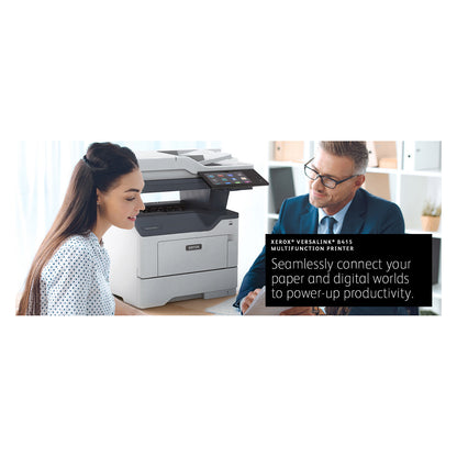 Xerox VersaLink B415DN (grau/blau, USB, LAN, Scan, Kopie, Fax, Duplex (Druck), Duplex (Scan))