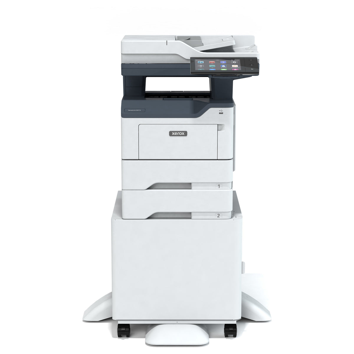 Xerox VersaLink B415DN (grau/blau, USB, LAN, Scan, Kopie, Fax, Duplex (Druck), Duplex (Scan))