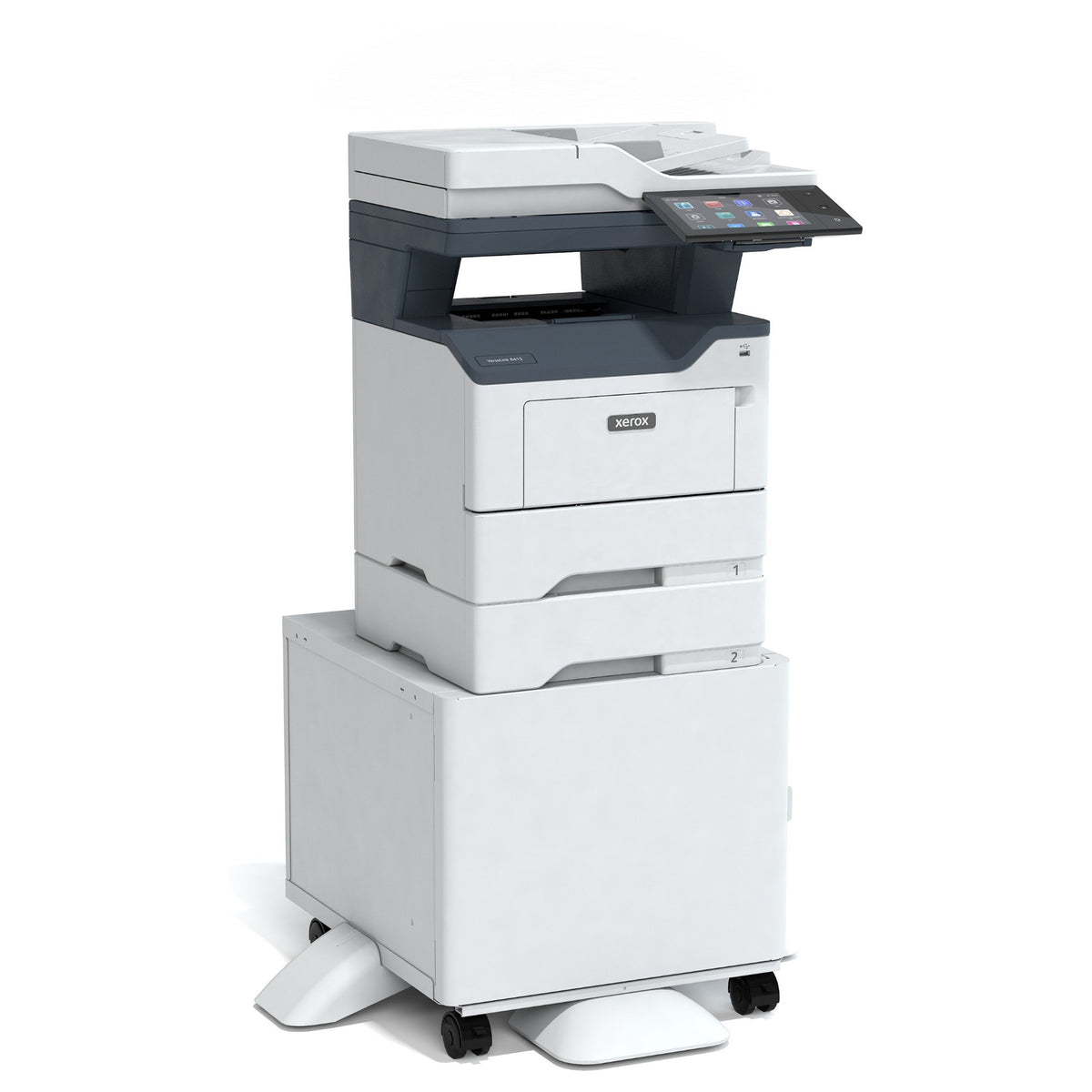 Xerox VersaLink B415DN (grau/blau, USB, LAN, Scan, Kopie, Fax, Duplex (Druck), Duplex (Scan))