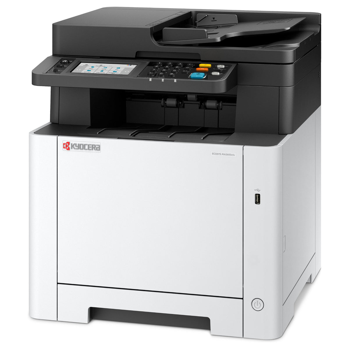 Kyocera ECOSYS MA2600cfx (grau/schwarz, USB, LAN, Scan, Kopie, Fax, Duplex (Druck), Duplex (Scan))