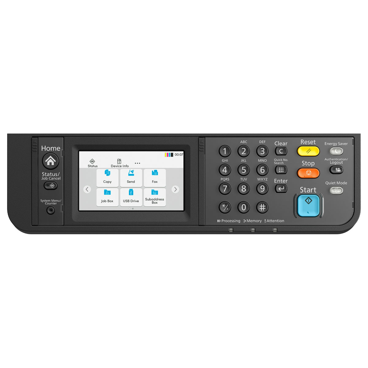 Kyocera ECOSYS MA2600cfx (grau/schwarz, USB, LAN, Scan, Kopie, Fax, Duplex (Druck), Duplex (Scan))