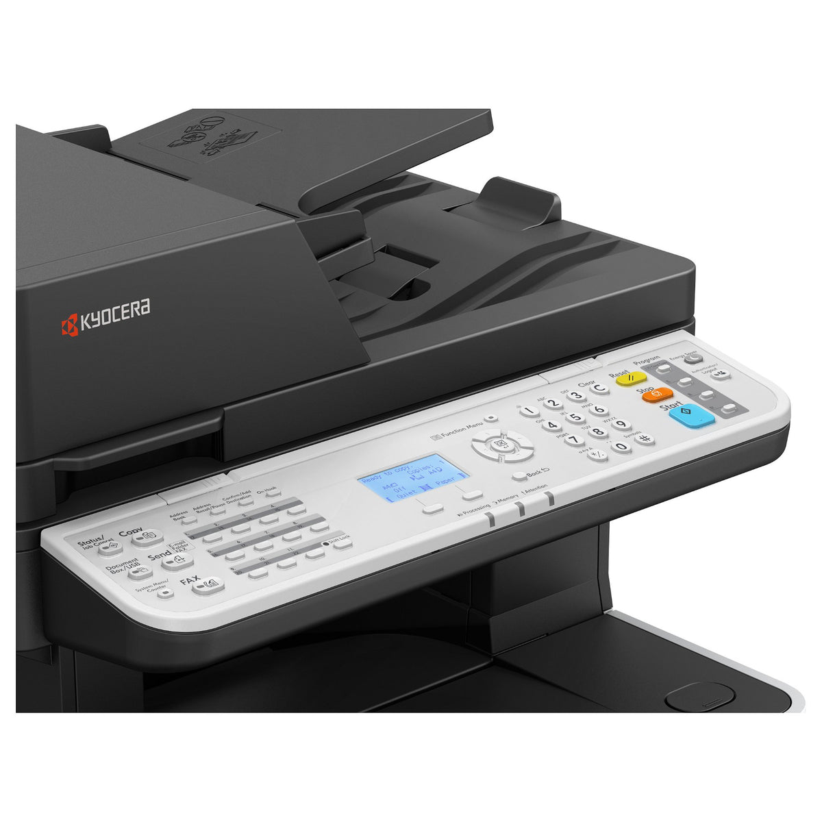 Kyocera ECOSYS MA4500fx (grau/schwarz, Scan, Kopie, Fax, USB, LAN, Duplex (Druck), Duplex (Scan))