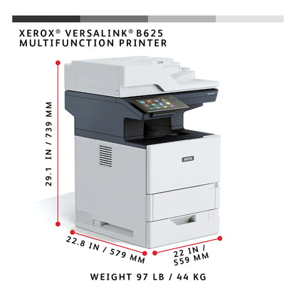 Xerox VersaLink B625/DN S/W-Laserdrucker Scanner Kopierer Fax USB LAN