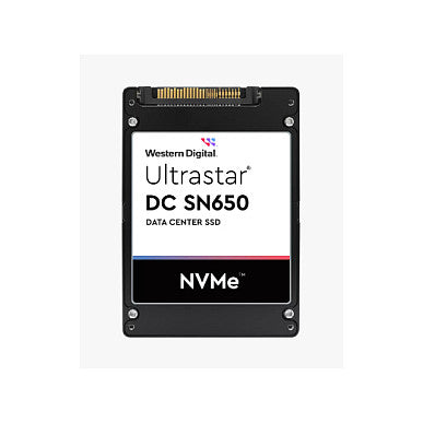 2,5" 15.4TB WD Ultrastar DC SN650 U.3 SSD