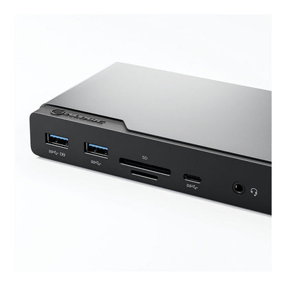 Alogic 14-in-1 USB-C PD DV4 Quad Display Docking Station Space Gr