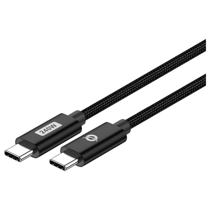 CONCEPTRONIC Kabel USB-C3.1->C 240W/QC 480Mbs 2.00m sw