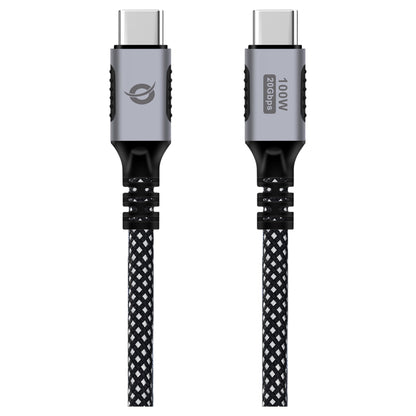 CONCEPTRONIC Kabel USB-C3.2->C 100W/PD3.0 20Gbs 1.20m sw