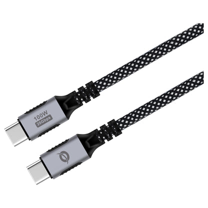 CONCEPTRONIC Kabel USB-C3.2->C 100W/PD3.0 20Gbs 1.20m sw