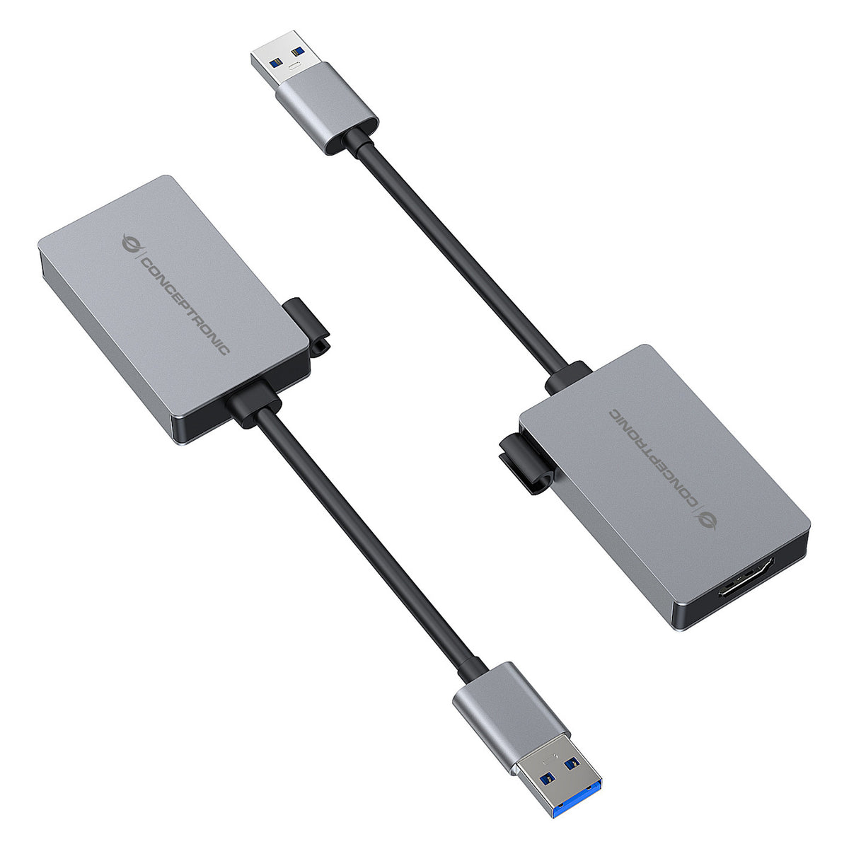 CONCEPTRONIC Adapter USB-A3.2->HDMI1.4 1080/60Hz 0.16m gr