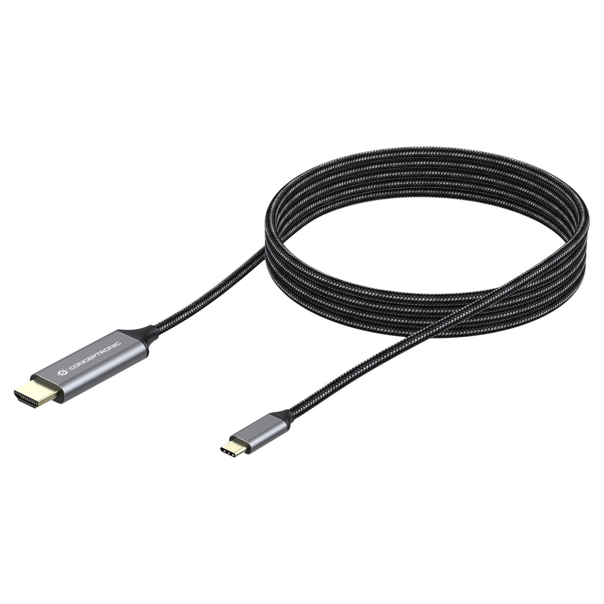 CONCEPTRONIC Adapter USB-C3.2->HDMI2.0 4K/60Hz 2.00m gr