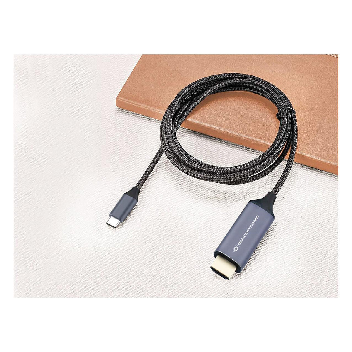 CONCEPTRONIC Adapter USB-C3.2->HDMI2.0 4K/60Hz 2.00m gr