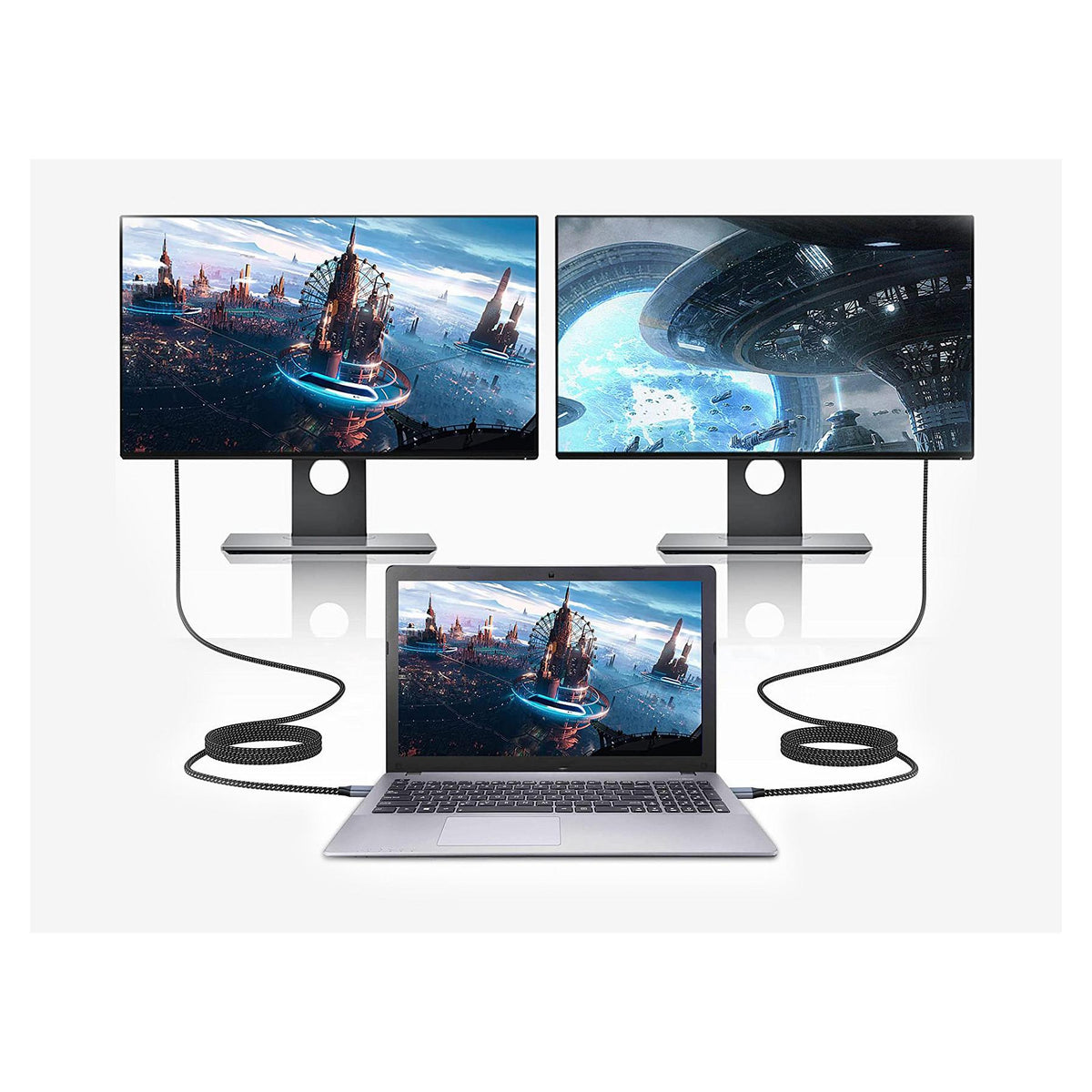 CONCEPTRONIC Adapter USB-C3.2->HDMI2.0 4K/60Hz 2.00m gr